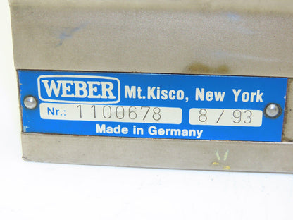 Weber Screwdriving System 407883 Driver Head and Tube  -Incomplete Part-