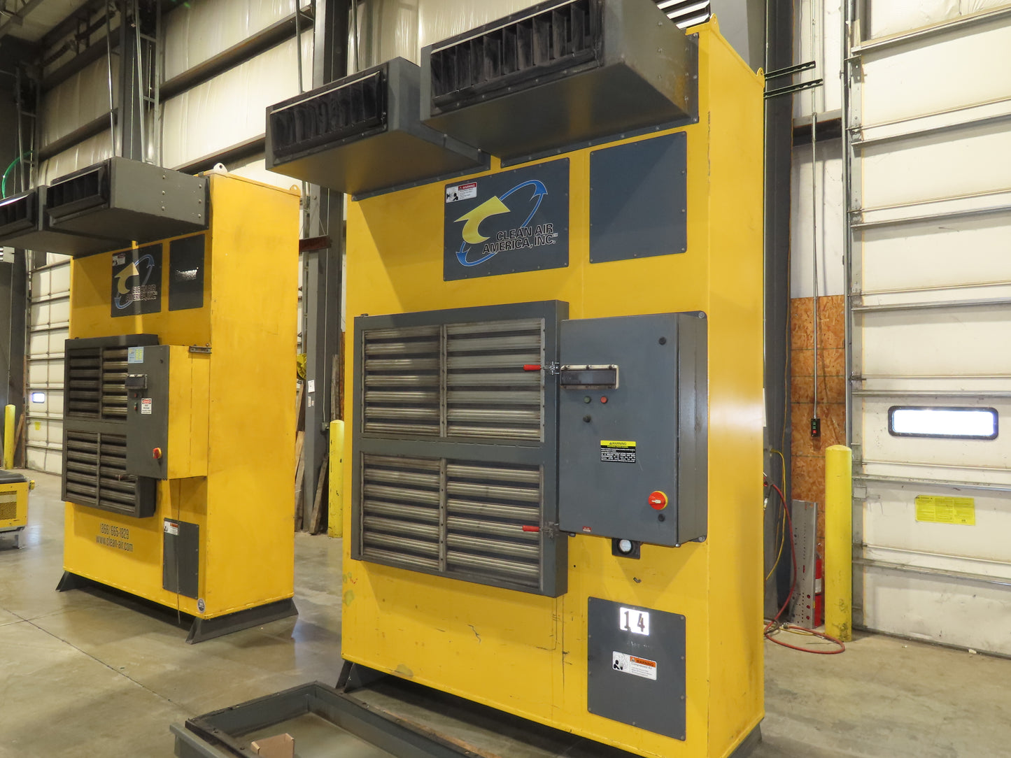 Clean Air America STR 6 Streamer Welding Dust Collector 10Hp 480V Pulser Filter