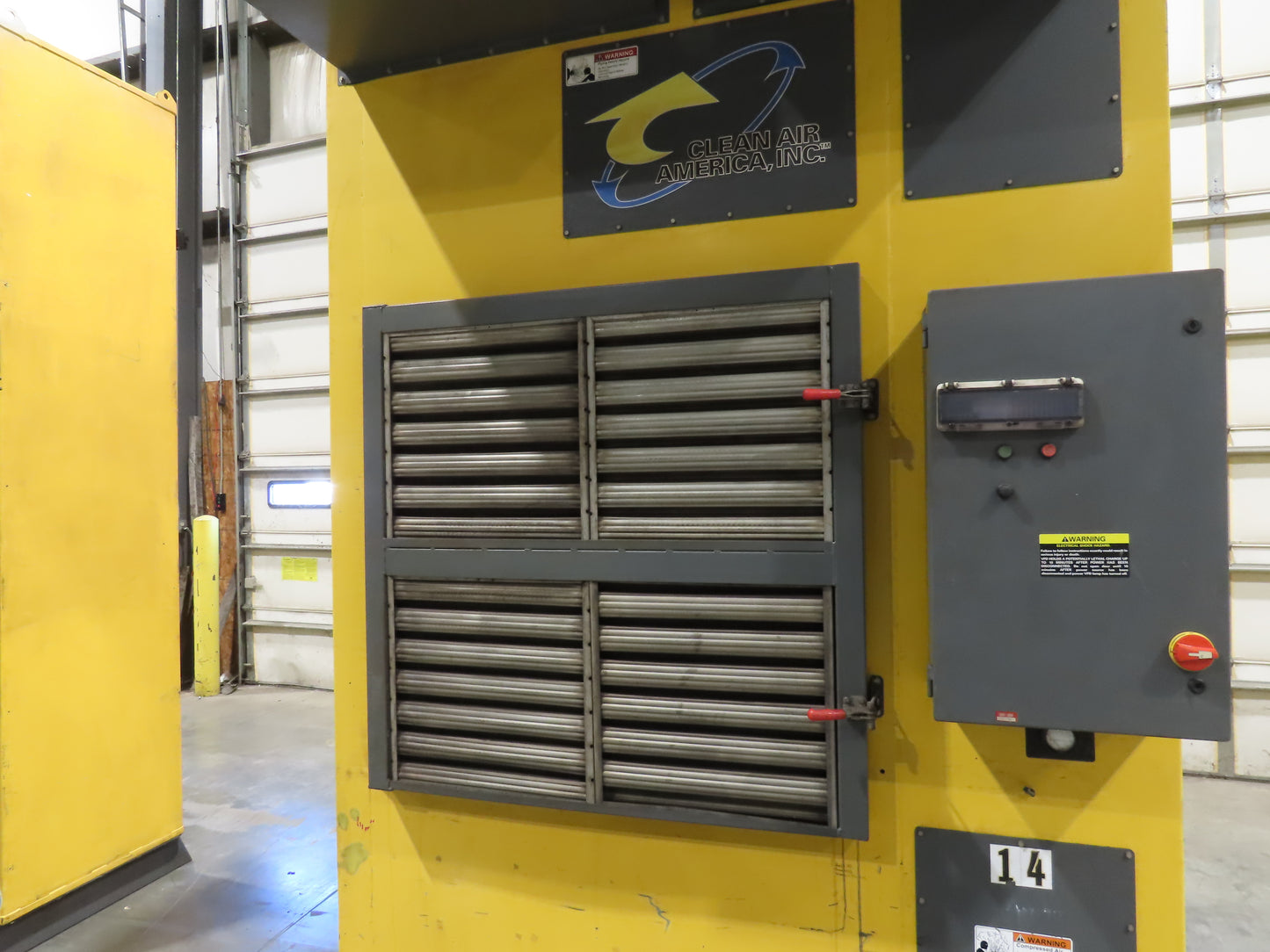 Clean Air America STR 6 Streamer Welding Dust Collector 10Hp 480V Pulser Filter