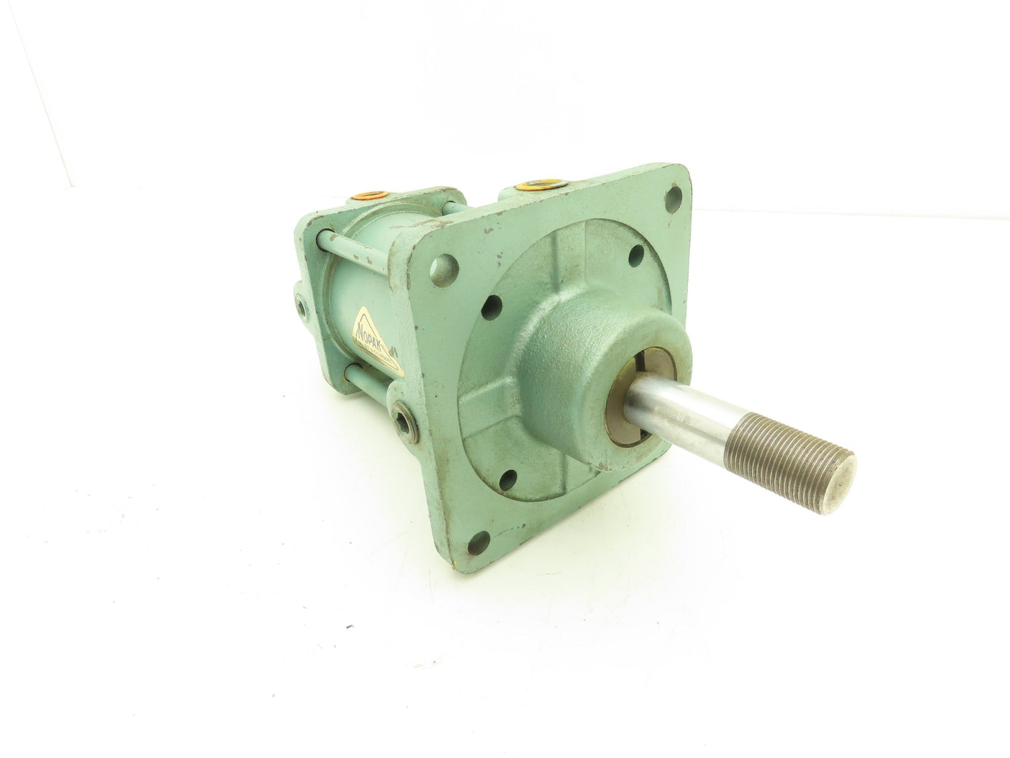 NoPak 4x3 D Pneumatic Air Cylinder 4" Bore 3" Stroke Cast Iron Flange