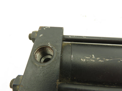 Parker JMAU14A Pneumatic Cylinder 2" Bore 8" Stroke 200psi Cap Flange