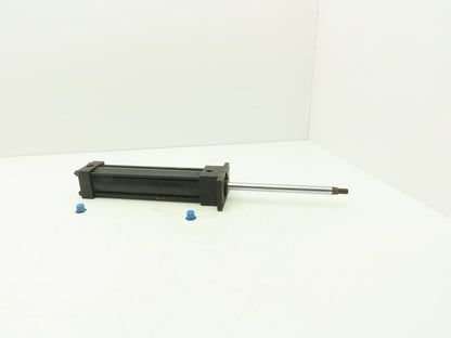 Parker JMAU14A Pneumatic Cylinder 2" Bore 8" Stroke 200psi Cap Flange