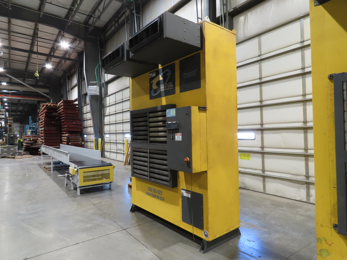 Clean Air America STR 6 Streamer Welding Dust Collector 10Hp 480V Pulser Filter