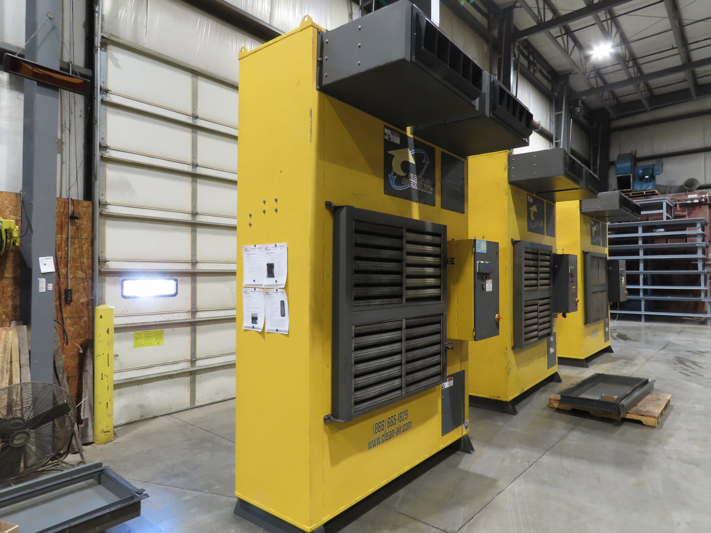 Clean Air America STR 6 Streamer Welding Dust Collector 10Hp 480V Pulser Filter