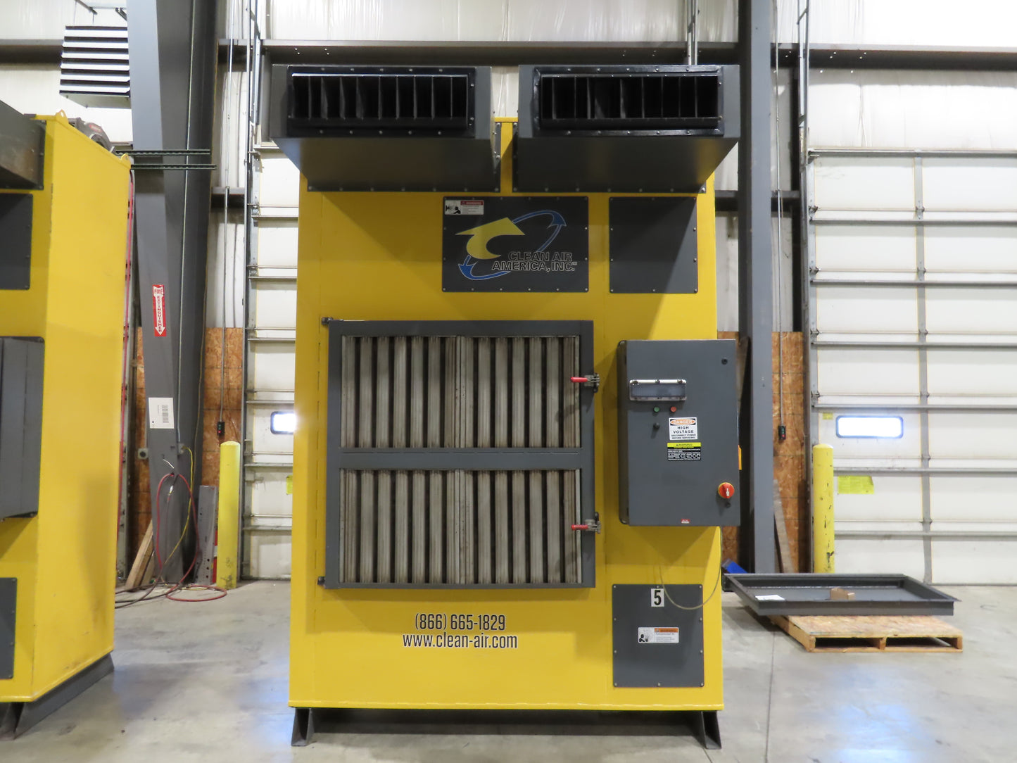 Clean Air America STR 6 Streamer Welding Dust Collector 10Hp 480V Pulser Filter