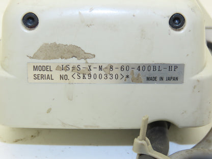 IAI IS-S-X-M-8-60-400BL-HP Motorized Cylinder Linear Screw Actuator 400mm Stroke