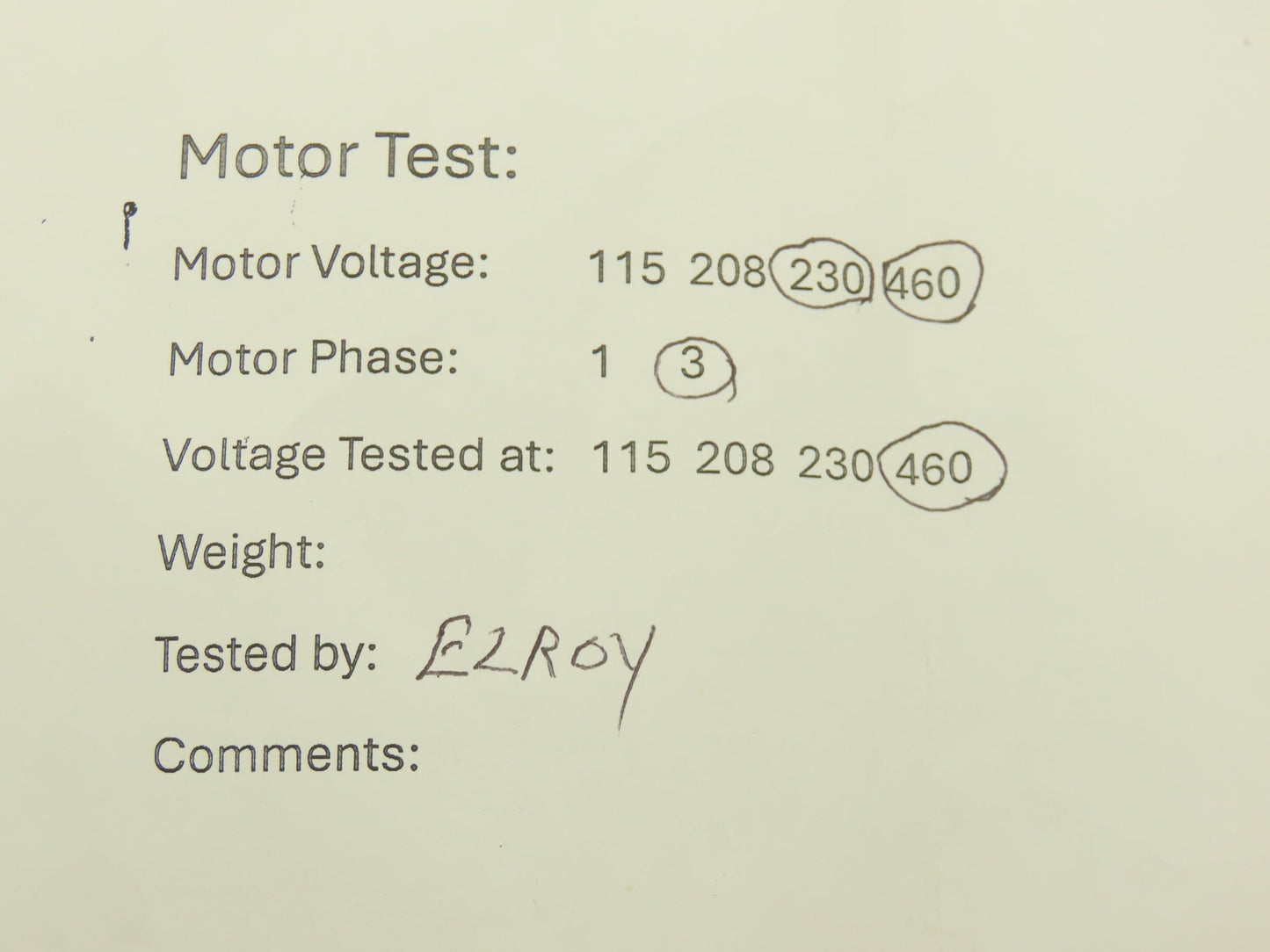 Sew Eurodrive DT80N6 AC Motor .75Hp 1100 RPM 230/460V 3PH TEFC Foot Mount