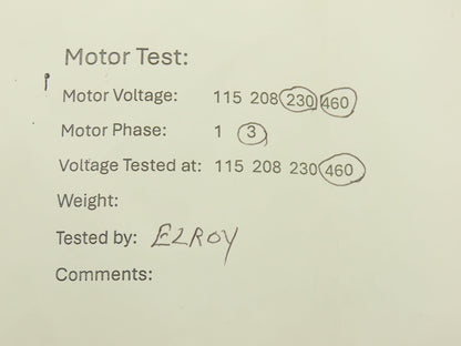 Sew Eurodrive DT80N6 AC Motor .75Hp 1100 RPM 230/460V 3PH TEFC Foot Mount