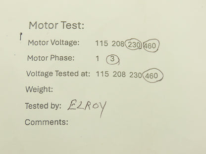 Sew Eurodrive DT80N6 AC Motor .75Hp 1100 RPM 230/460V 3PH TEFC Foot Mount