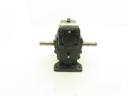 Morse 17L-T 1-LR Worm Gearbox 9.87:1 Reducer 1Hp 177rpm Dual Output
