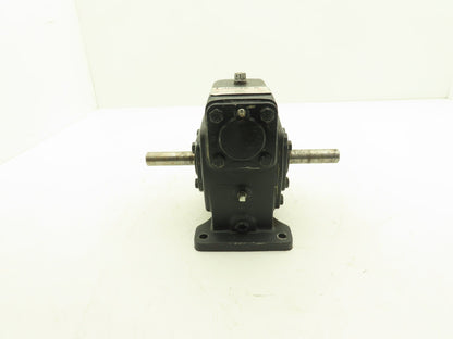Morse 17L-T 1-LR Worm Gearbox 9.87:1 Reducer 1Hp 177rpm Dual Output