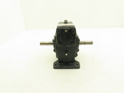 Morse 17L-T 1-LR Worm Gearbox 9.87:1 Reducer 1Hp 177rpm Dual Output