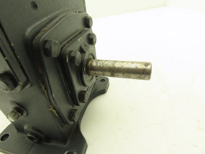 Morse 17L-T 1-LR Worm Gearbox 9.87:1 Reducer 1Hp 177rpm Dual Output