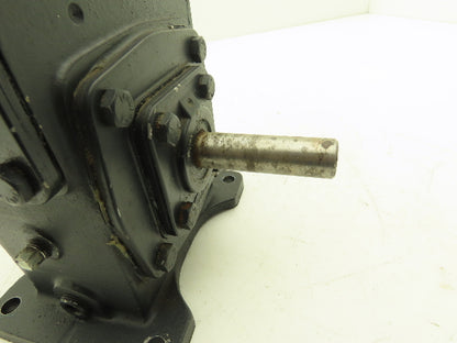 Morse 17L-T 1-LR Worm Gearbox 9.87:1 Reducer 1Hp 177rpm Dual Output