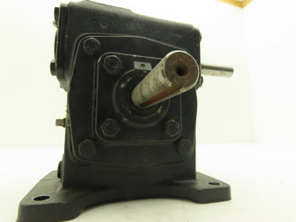 Morse 17L-T 1-LR Worm Gearbox 9.87:1 Reducer 1Hp 177rpm Dual Output