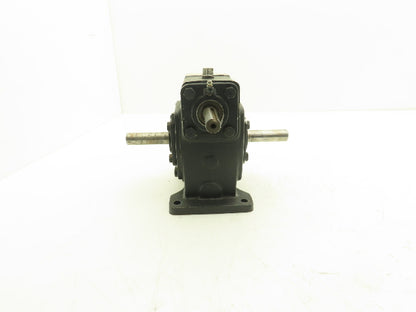 Morse 17L-T 1-LR Worm Gearbox 9.87:1 Reducer 1Hp 177rpm Dual Output