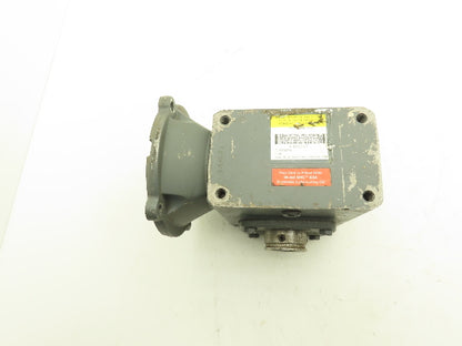 Boston Gear HF72150SVB5HP20 Worm Gearbox 50:1 Ratio 1/2Hp 35rpm 56C Hollow Shaft