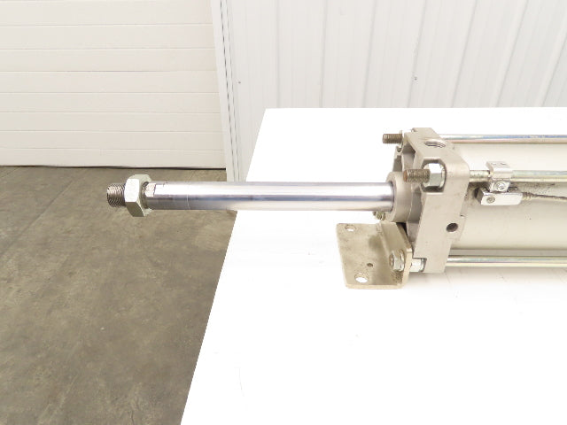 SMC CDA2L100-840-A54L-X742 Pneumatic Air Cylinder 100mm Bore 840mm Stroke 145psi