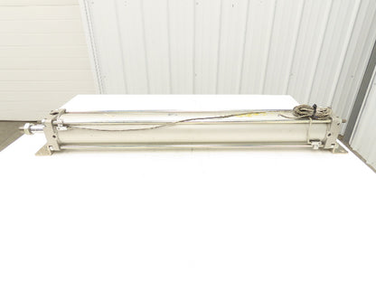 SMC CDA2L100-840-A54L-X742 Pneumatic Air Cylinder 100mm Bore 840mm Stroke 145psi