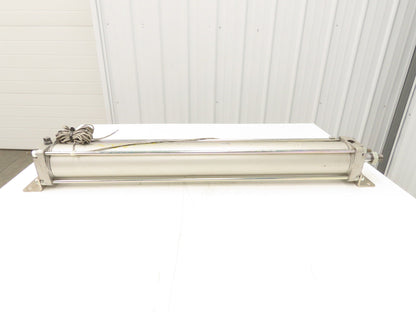 SMC CDA2L100-840-A54L-X742 Pneumatic Air Cylinder 100mm Bore 840mm Stroke 145psi