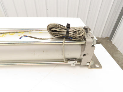 SMC CDA2L100-840-A54L-X742 Pneumatic Air Cylinder 100mm Bore 840mm Stroke 145psi
