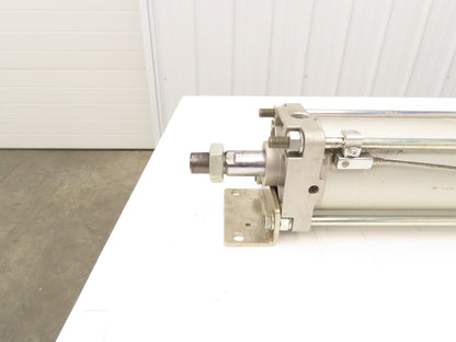SMC CDA2L100-840-A54L-X742 Pneumatic Air Cylinder 100mm Bore 840mm Stroke 145psi