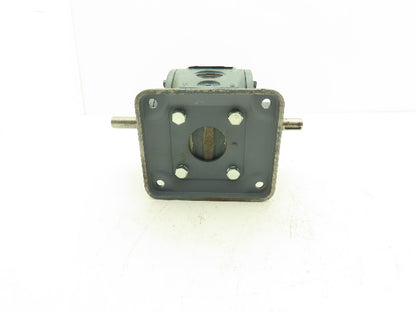 Shimpo NXB0400000AAA000 Worm Gearbox 2.2:1 Inline Reducer 1/2Hp 800rpm 56C