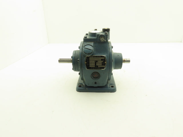 Shimpo NXB0400000AAA000 Worm Gearbox 2.2:1 Inline Reducer 1/2Hp 800rpm 56C