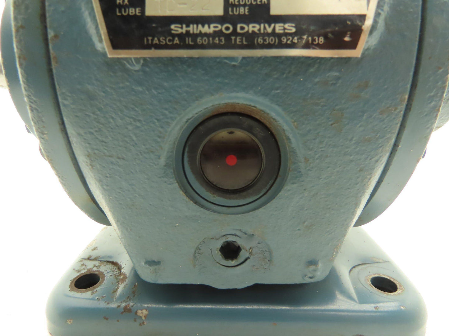 Shimpo NXB0400000AAA000 Worm Gearbox 2.2:1 Inline Reducer 1/2Hp 800rpm 56C