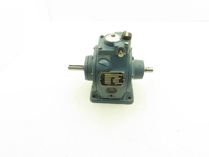 Shimpo NXB0400000AAA000 Worm Gearbox 2.2:1 Inline Reducer 1/2Hp 800rpm 56C