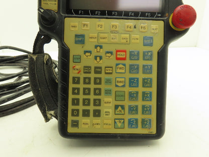 Fanuc A05B-2308-C300 Robot Teach Pendant Keypad Deadman With 30' Cable