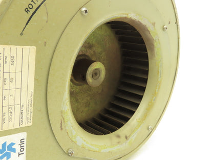 Torin A23672 3 G Squirrel Cage Blower Fan 1/2Hp 3450rpm 230/460V 3PH 7" Wheel