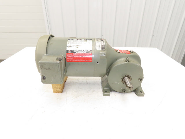 US Motors Unimount 125 Syncrogear E430 Gearmotor 155rpm 2Hp 230/460V 3PH 145T