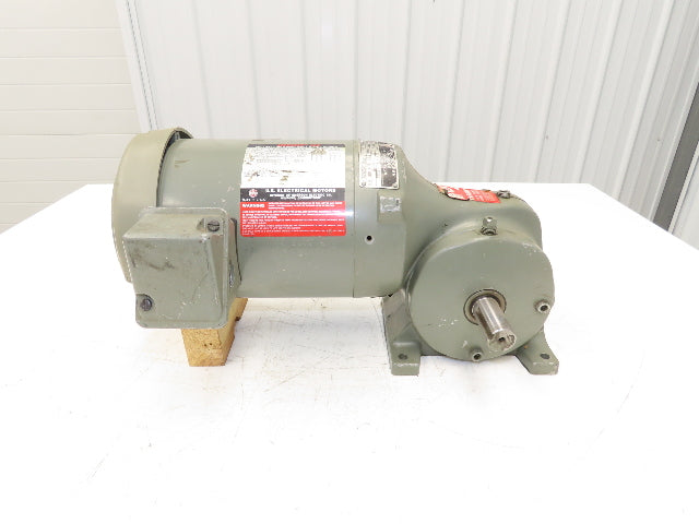 US Motors Unimount 125 Syncrogear E430 Gearmotor 155rpm 2Hp 230/460V 3PH 145T