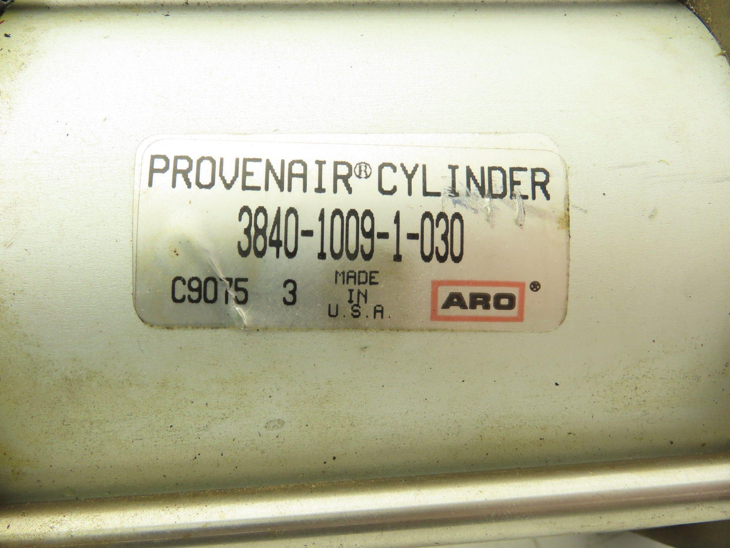 ARO 3840-1009-1-030 Pneumatic Air Cylinder 4" Bore 3" Stroke
