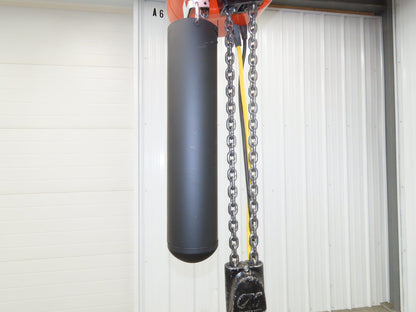 CM Lodestar RR 2 Ton Electric Chain Hoist 15' Lift 16 FPM 230/460 3PH 11'Pendant