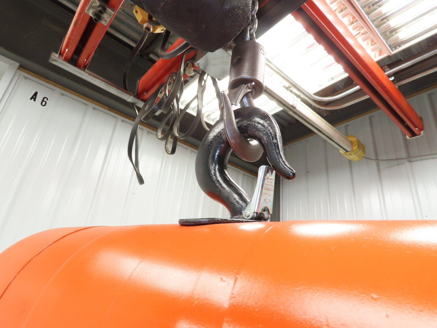CM Lodestar RR 2 Ton Electric Chain Hoist 15' Lift 16 FPM 230/460 3PH 11'Pendant