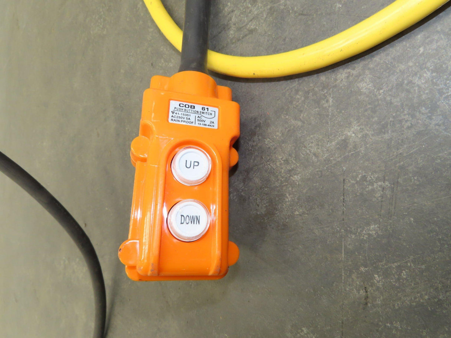 CM Lodestar RR 2 Ton Electric Chain Hoist 15' Lift 16 FPM 230/460 3PH 11'Pendant