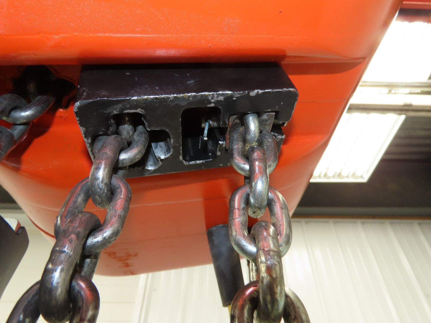 CM Lodestar RR 2 Ton Electric Chain Hoist 15' Lift 16 FPM 230/460 3PH 11'Pendant