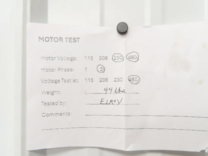 Franklin Electric 1313007110 Booster Pump 1.5Hp 3450rpm 230/460V 3PH Motor
