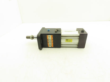 Parker Series P1D Pneumatic Air Cylinder 80mm Bore 50mm Stroke Rod Lock 145psi