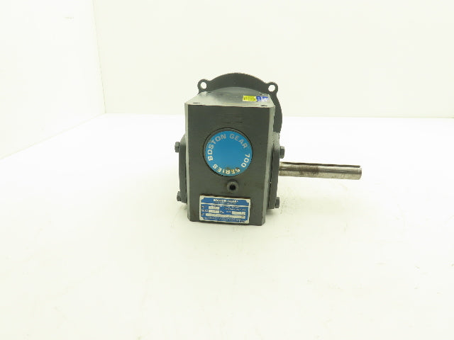 Boston Gear F71510XB5GT3 Worm Gearbox 10:1 Ratio 1.27Hp 175rpm 56C LH Output