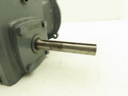 Boston Gear F71510XB5GT3 Worm Gearbox 10:1 Ratio 1.27Hp 175rpm 56C LH Output