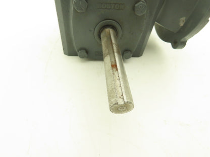 Boston Gear F71510XB5GT3 Worm Gearbox 10:1 Ratio 1.27Hp 175rpm 56C LH Output