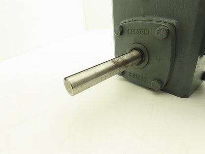 Boston Gear F71510XB5GT3 Worm Gearbox 10:1 Ratio 1.27Hp 175rpm 56C LH Output