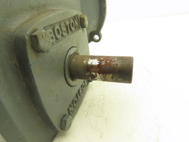 Boston Gear F72150B5H Worm Gearbox 50:1 Ratio 1/2Hp 35rpm 56C Dual Output