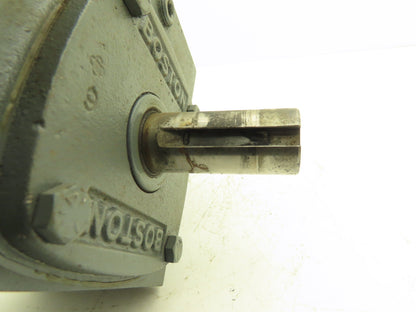 Boston Gear F72150B5H Worm Gearbox 50:1 Ratio 1/2Hp 35rpm 56C Dual Output