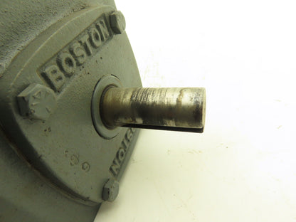 Boston Gear F72150B5H Worm Gearbox 50:1 Ratio 1/2Hp 35rpm 56C Dual Output