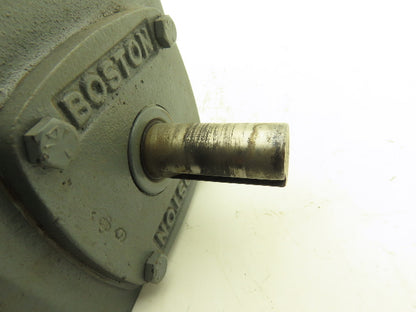 Boston Gear F72150B5H Worm Gearbox 50:1 Ratio 1/2Hp 35rpm 56C Dual Output