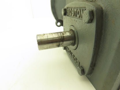 Boston Gear F72150B5H Worm Gearbox 50:1 Ratio 1/2Hp 35rpm 56C Dual Output
